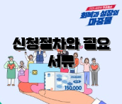 신청절차와 필요 서류